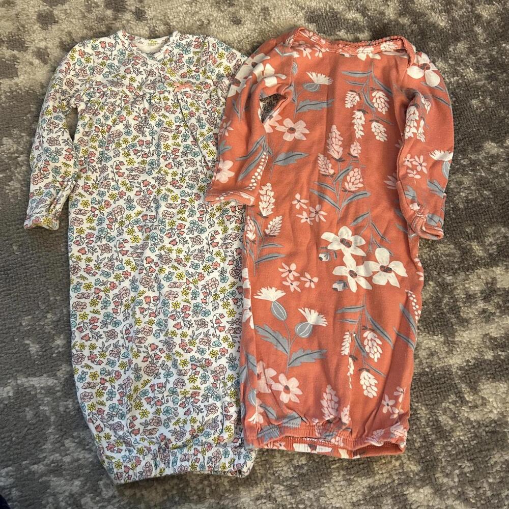 Carter’s Infant Girls Sleep Gowns Newborn